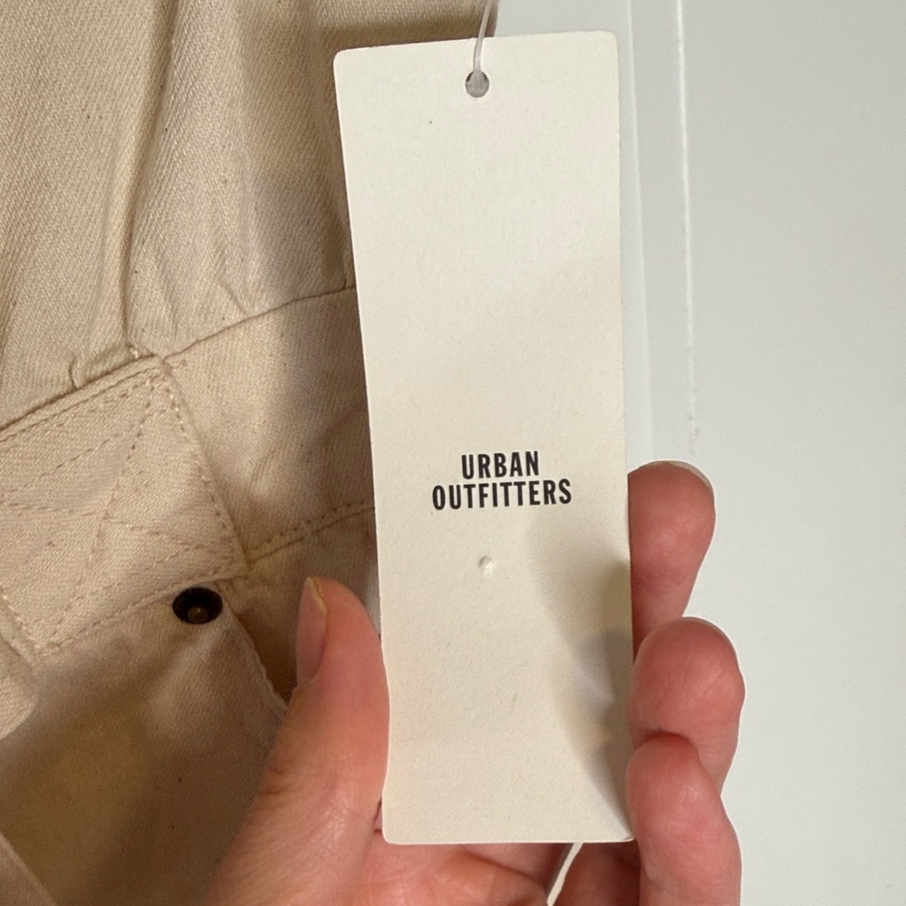 NWT BDG 100% cotton Cream Button-Up Romper‎ - Small - Picture 7 of 11